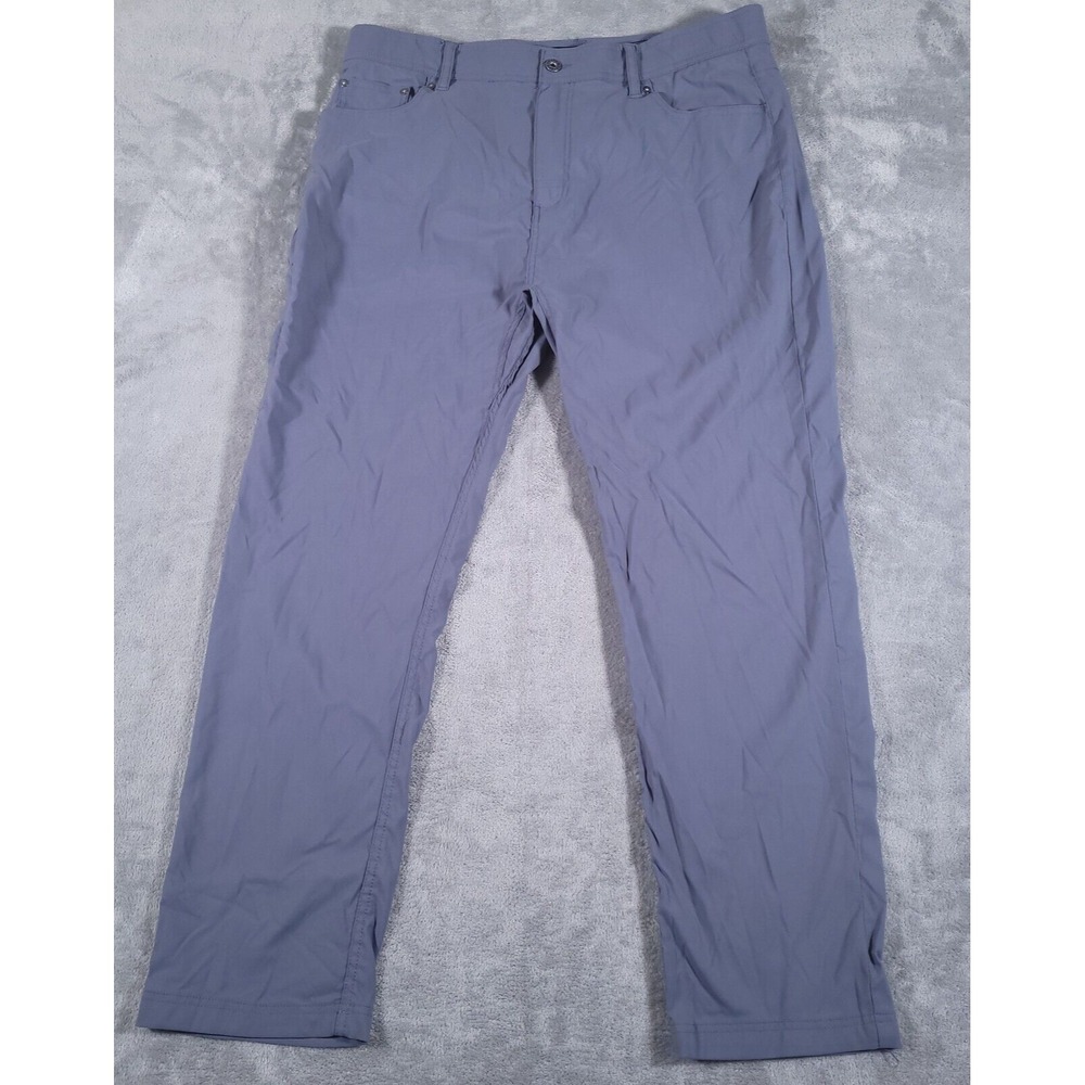 Gerry Venture Commuter Pants Mens 40 x 32 Blue‎ Performance Stretch Comfort